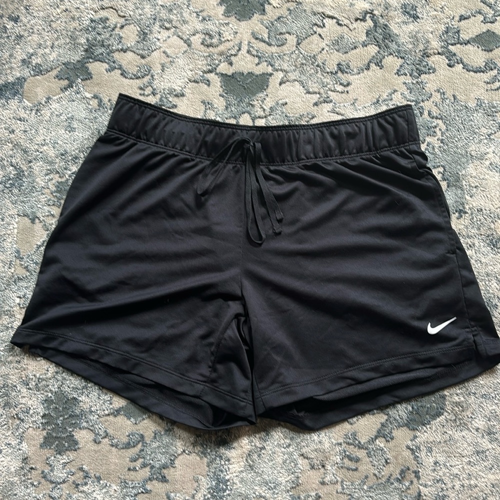 black nike shorts